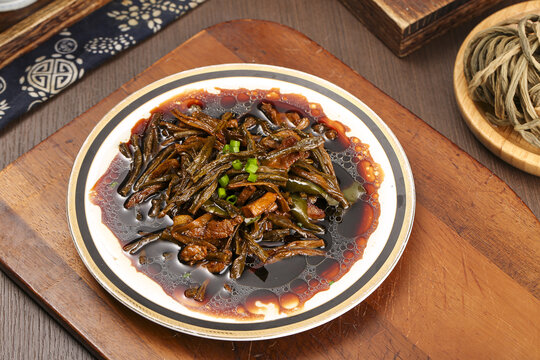 干豆角炒肉