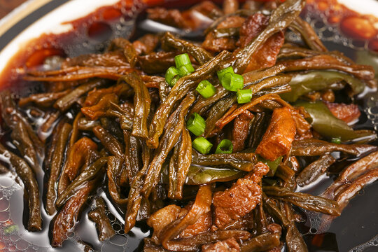 干豆角炒肉