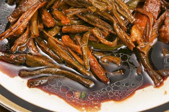干豆角炒肉