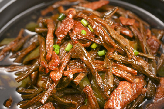 干豆角炒肉