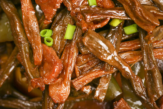 干豆角炒肉