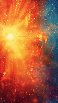 壮观的星云和超新星爆炸