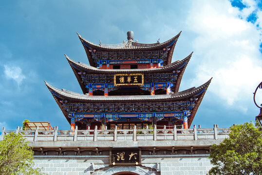 云南大理古镇风光