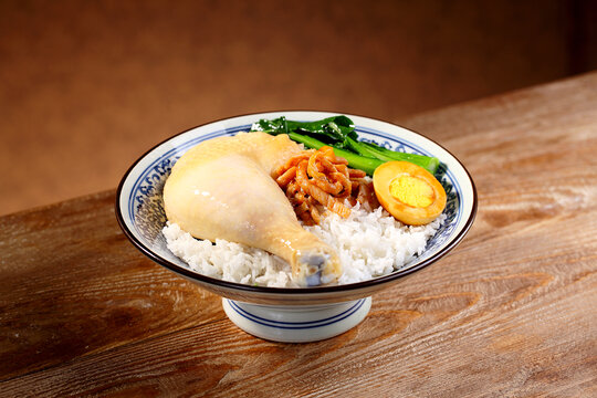 鸡腿饭
