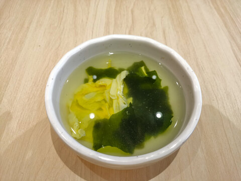 蛋花紫菜汤