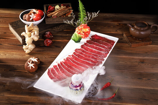 火锅鲜牛肉