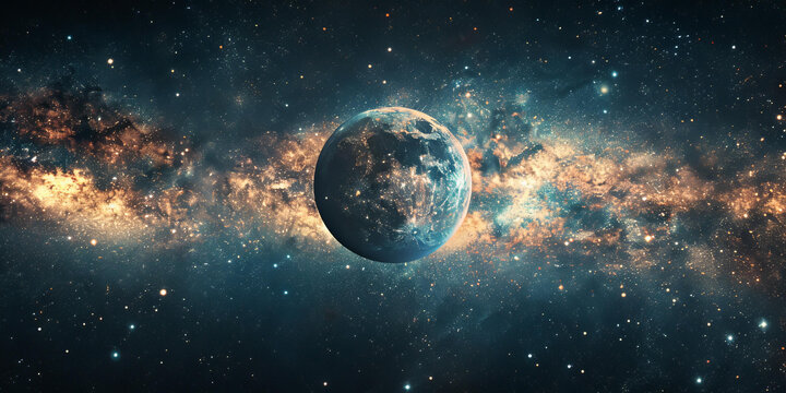 宇宙中的地球