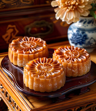 中秋节传统月饼