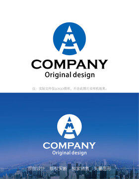 MH字母logo铁塔logo