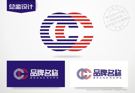 C字母logo公司标志