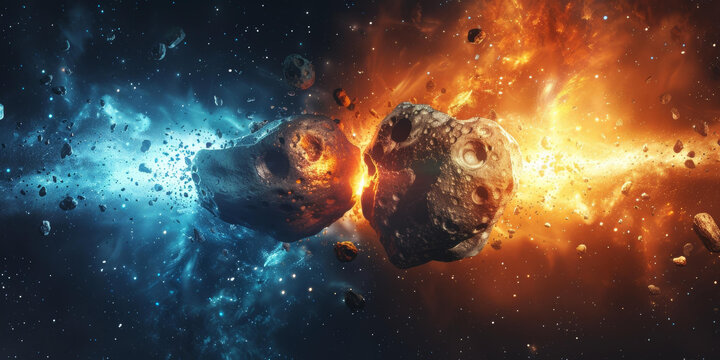 小行星碰撞