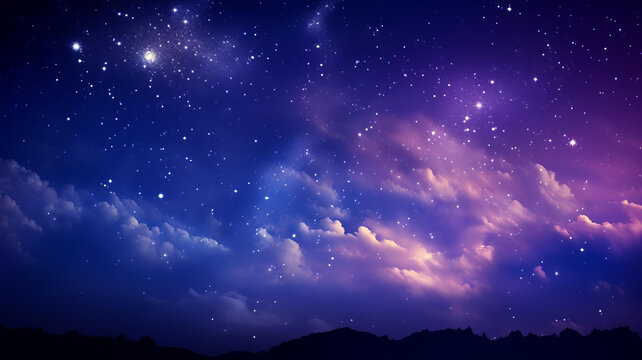 壮观的星空