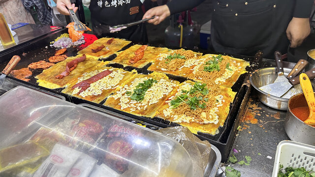 烤凉面