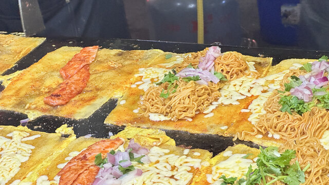 烤凉面