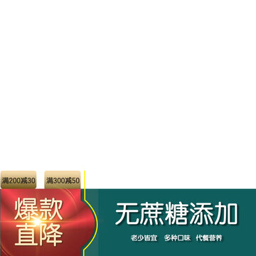 大促活动喜庆圣诞节电商主图