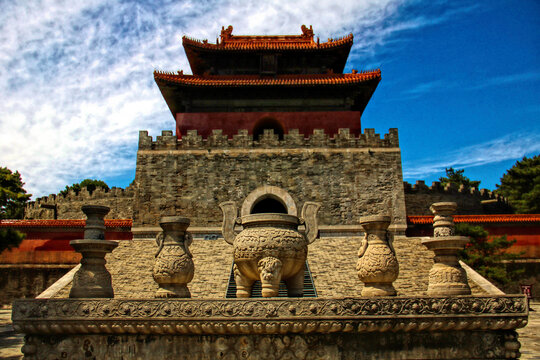 清东陵裕陵地面建筑