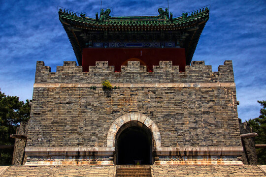 清东陵裕陵地面建筑古帝陵