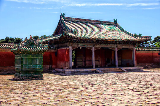 清东陵慈禧陵地面建筑