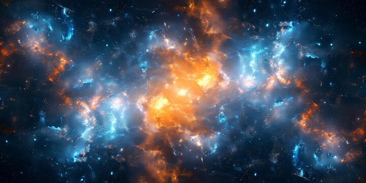 壮丽星系拥有恒星和星云