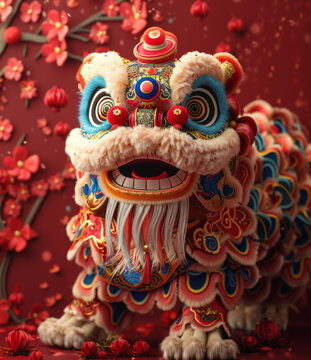 舞狮迎新年