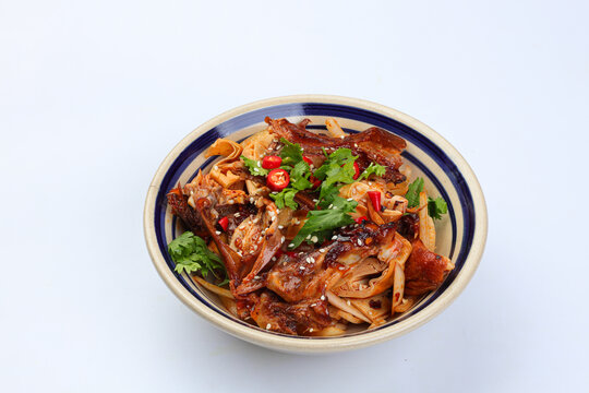 鸡架干豆腐