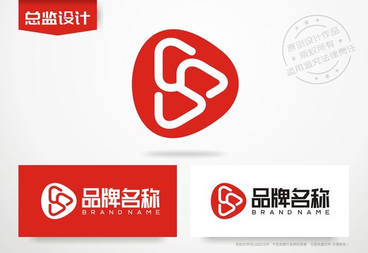 直播公司标志播放器logo