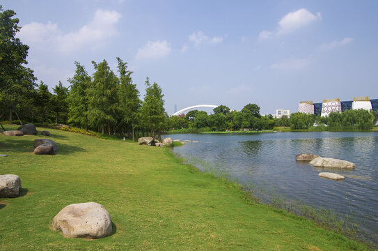世博文化公园景观