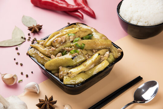 肉末茄条