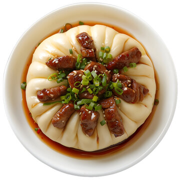 [免抠素材]灌汤小笼包