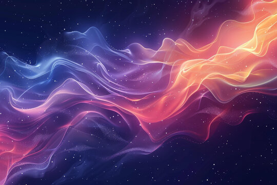 七彩星云的AI图片