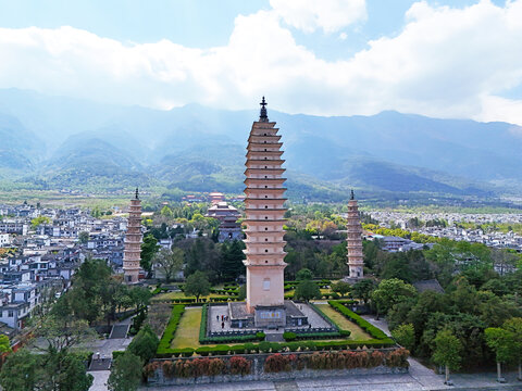 大理崇圣寺三塔