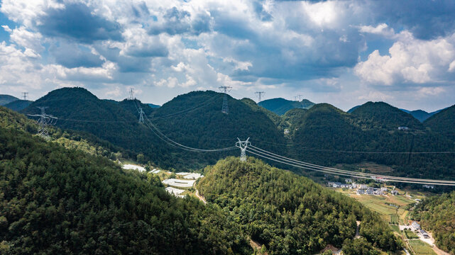 山区电力线路