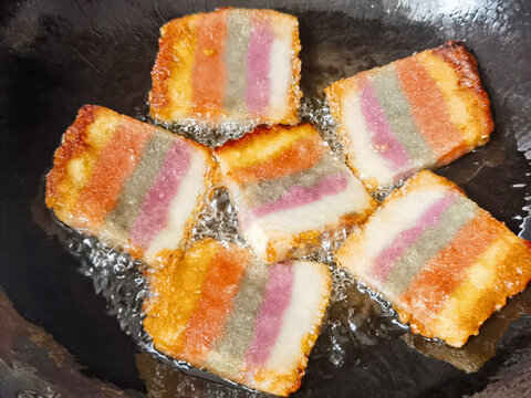 云南彩色蒸糕