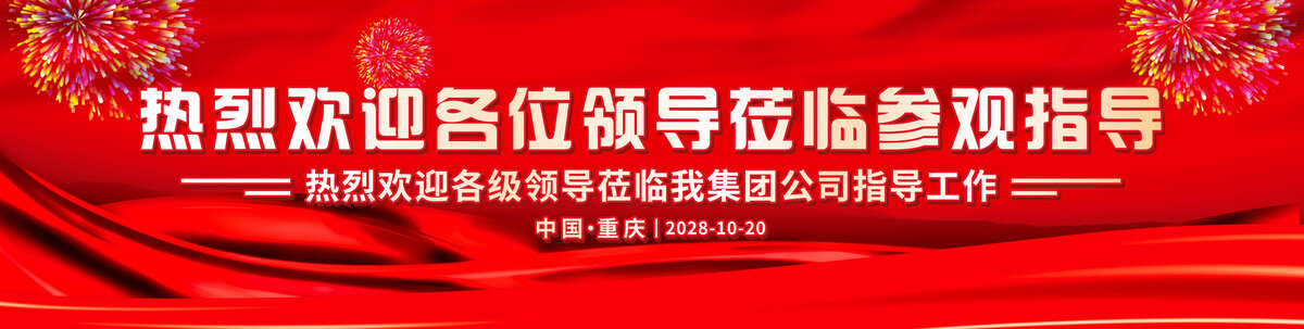 热烈欢迎领导莅临指导
