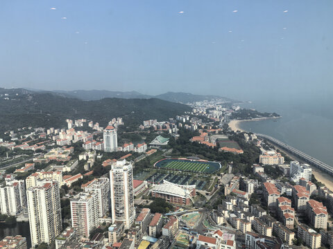 俯瞰厦门