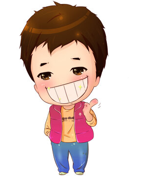 男孩