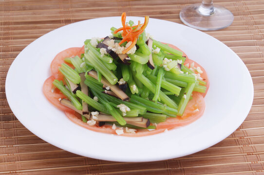芹菜拌豆干