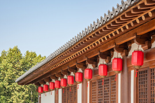 杭州德寿宫古建筑屋檐