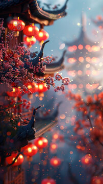 春节的中国风