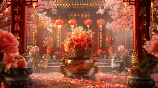 富贵吉祥的AI图片