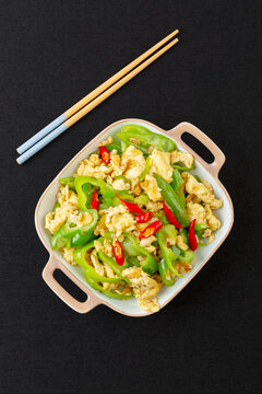 青椒炒鸡蛋