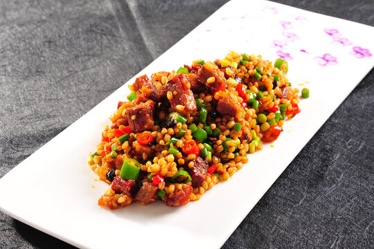 麦香牛肉粒
