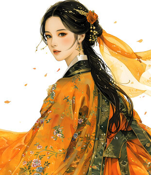 国风美女图