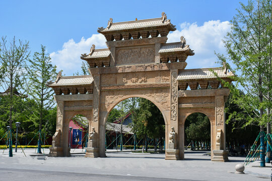 古建筑摄影永乐宫