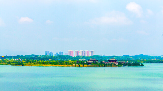 松雅湖风光