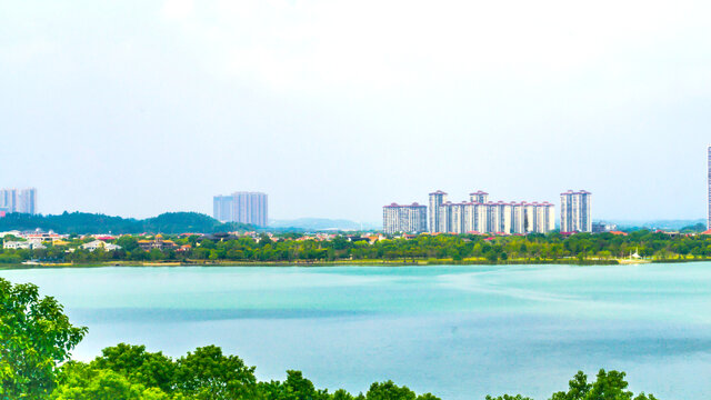 松雅湖风光
