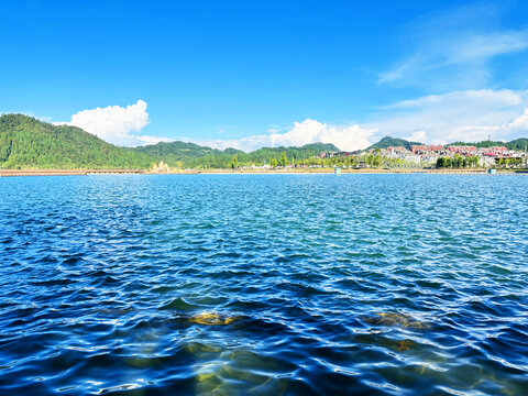 丰都南天湖湖水