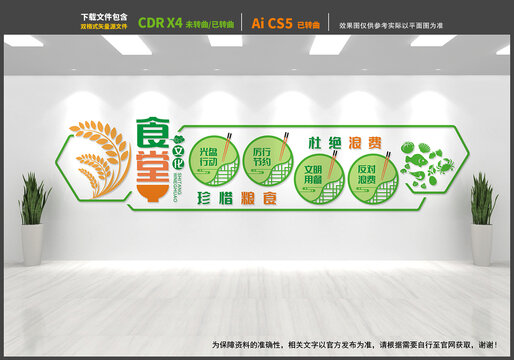 食堂文化墙