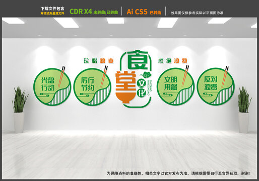 食堂文化墙