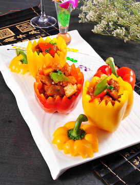 彩椒私房菜肉